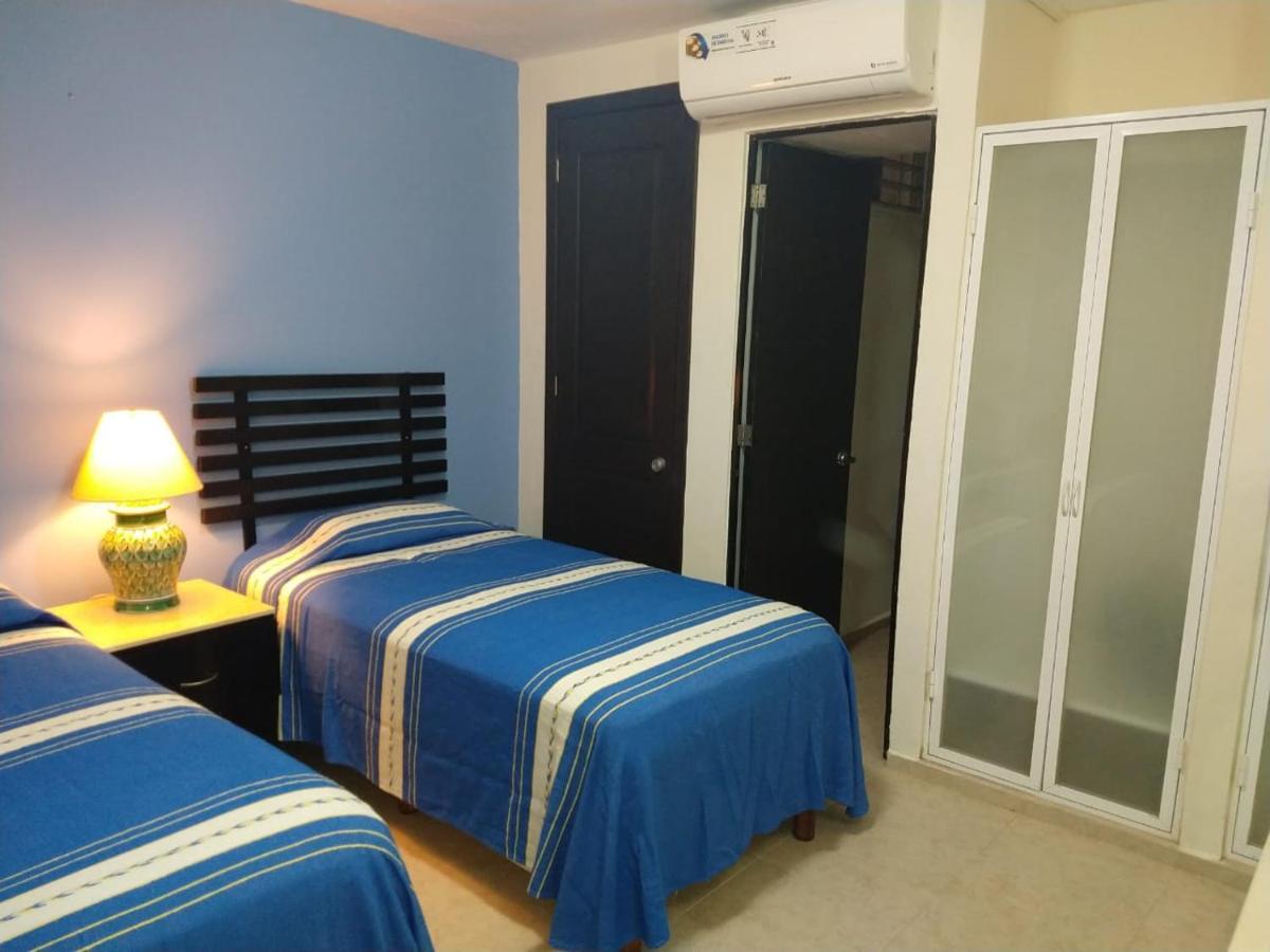 Hotel Pension San Juan Плая-дель-Кармен Экстерьер фото