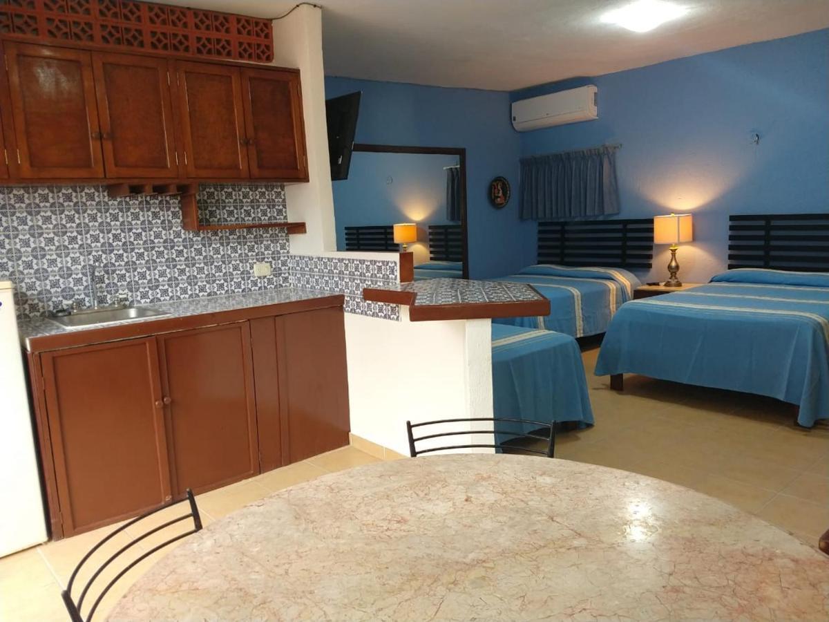 Hotel Pension San Juan Плая-дель-Кармен Экстерьер фото